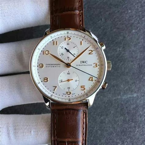 fake iwc portuguese chronograph|iwc portugieser chronograph automatic price.